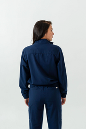 Thalia Scrub Jacket - Navy