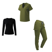 Victoria + Lydia (Mossy Green)