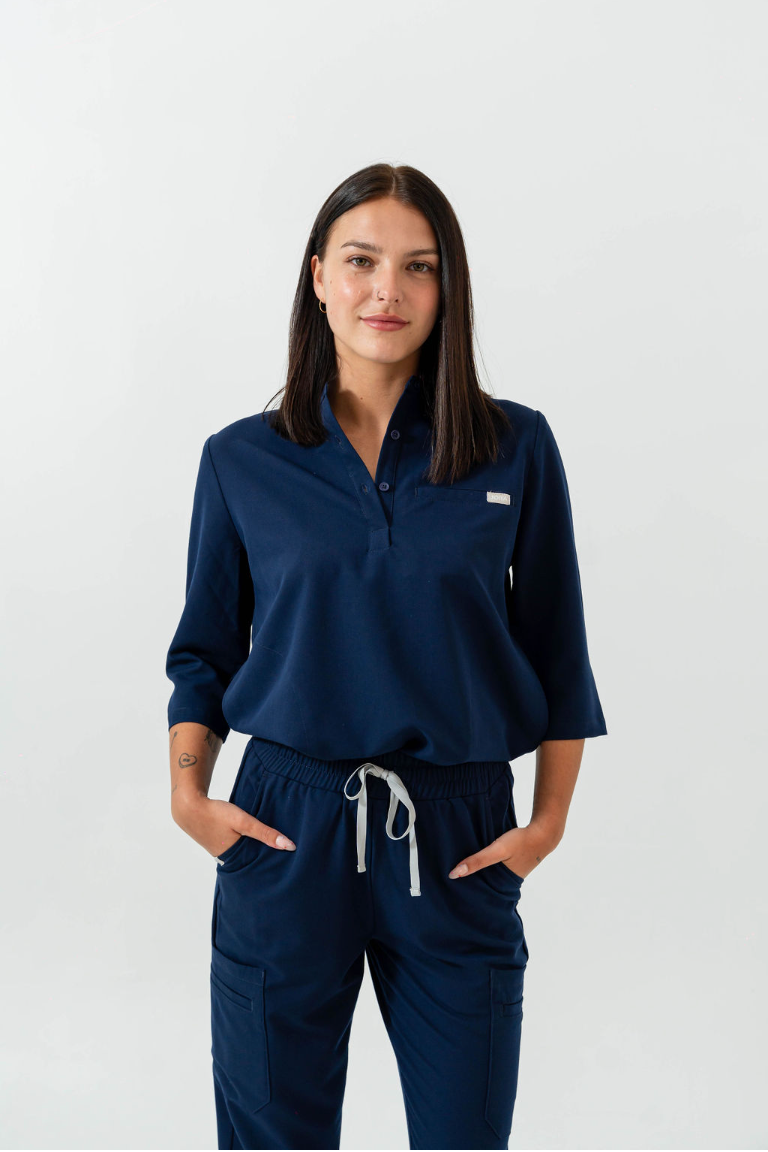 Pantalon d’uniforme médical Anastasia - Marine