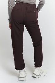 Lulu Straight Leg Scrub Pants - Espresso