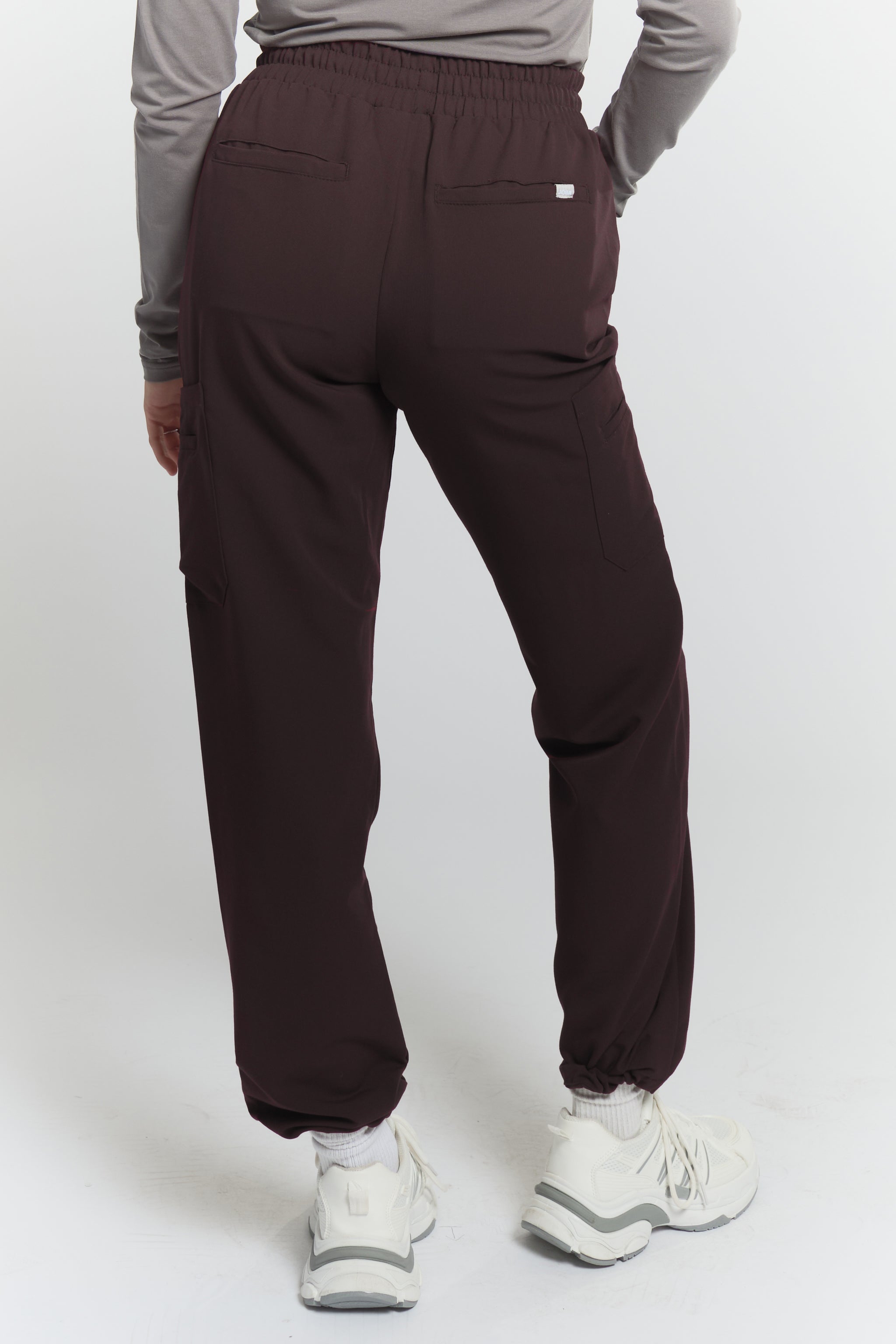 Lulu Straight Leg Scrub Pants - Espresso