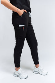 Pantalon d'uniforme médical Anastasia - Noir