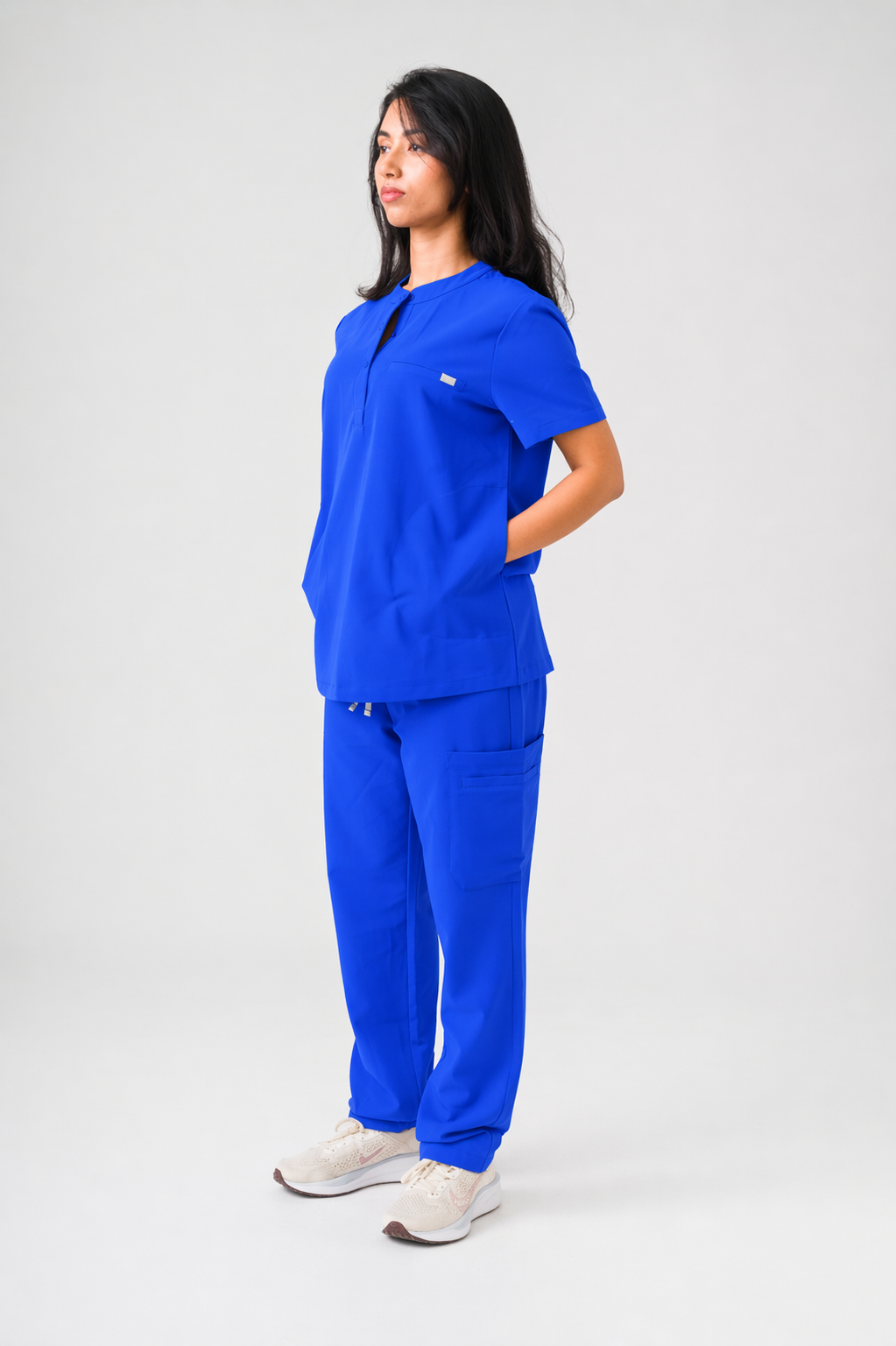 Gloria Scrub Top - Royal Blue