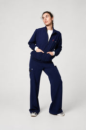Thalia 2.0 Scrub Jacket - Navy