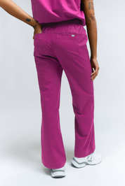 ACE Wide Leg Scrub Pants - Fuchsia
