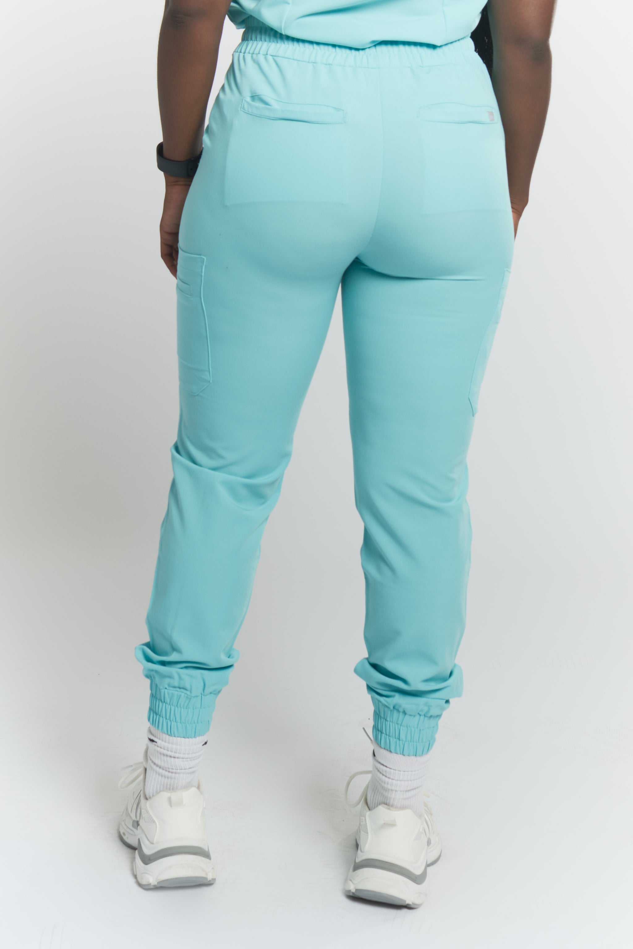Anastasia Jogger Scrub Pants - Sky Blue