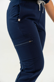 Pantalon d'uniforme médical Elodia - Marine