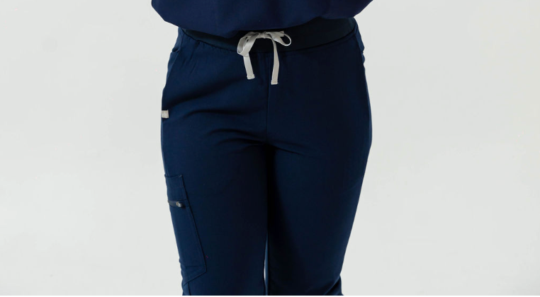 Pantalon d'uniforme médical Elodia - Marine
