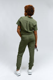 Gloria Hauts d'uniforme médical - Vert mousse