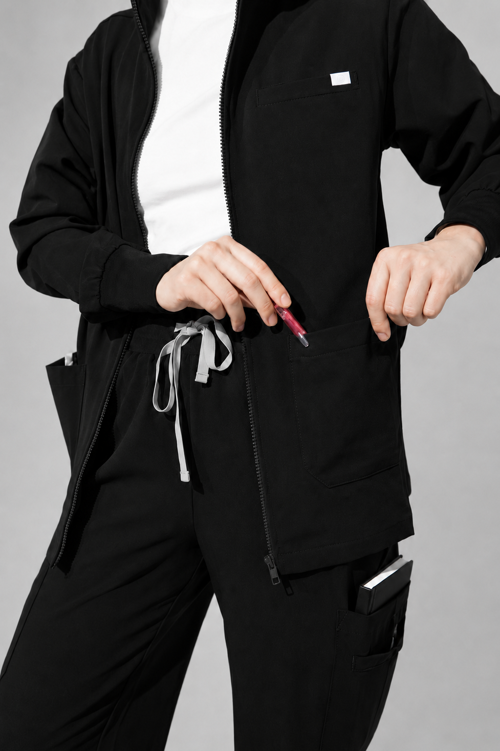 Veste de travail Katherine - Noir