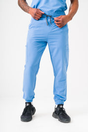 Kian Scrub Pants - Ceil Blue