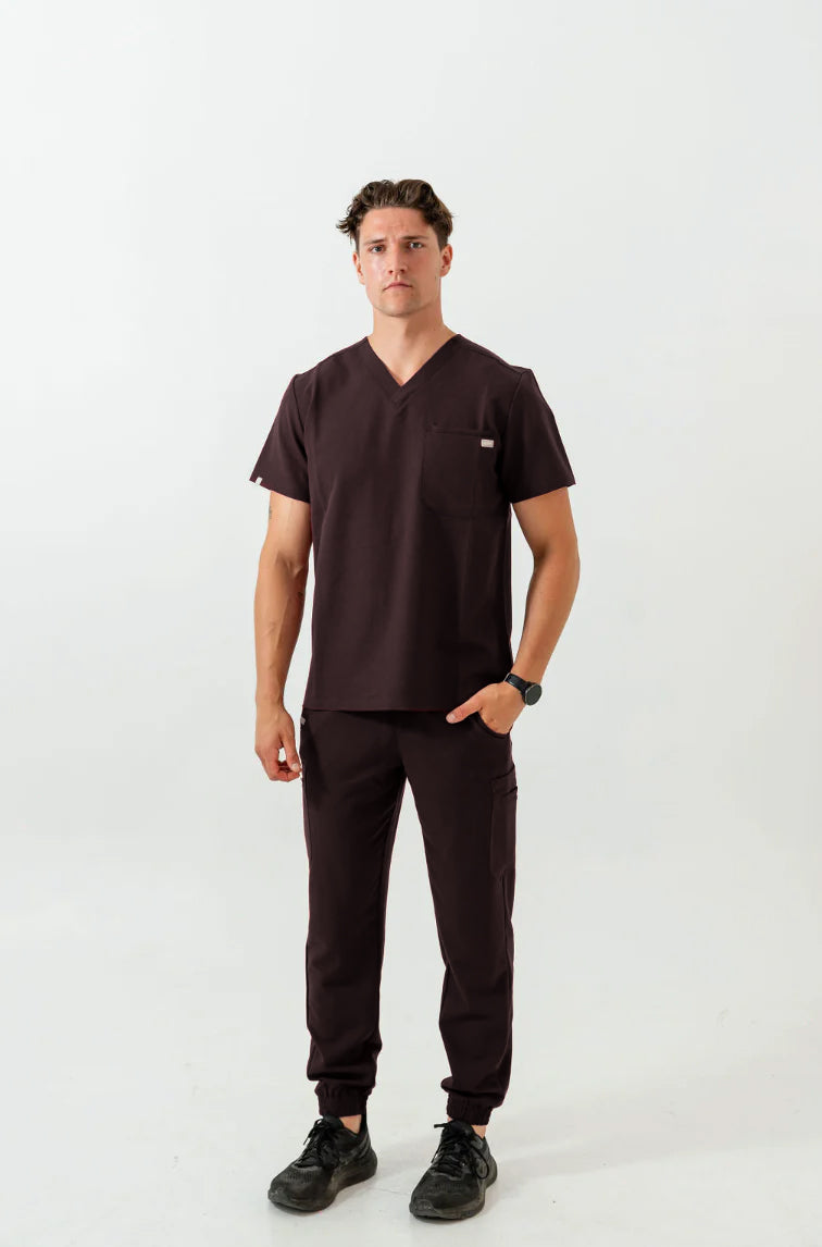 Kian Scrub Pants - Espresso