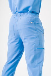 Kian Scrub Pants - Ceil Blue