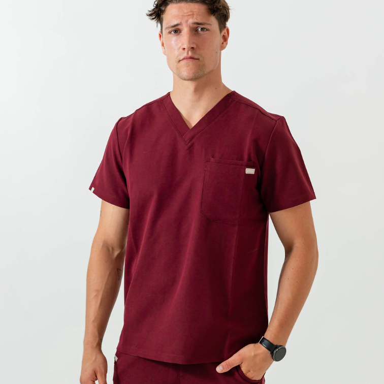 joiia-liam-scrub-top-burgundy-male-canada.png