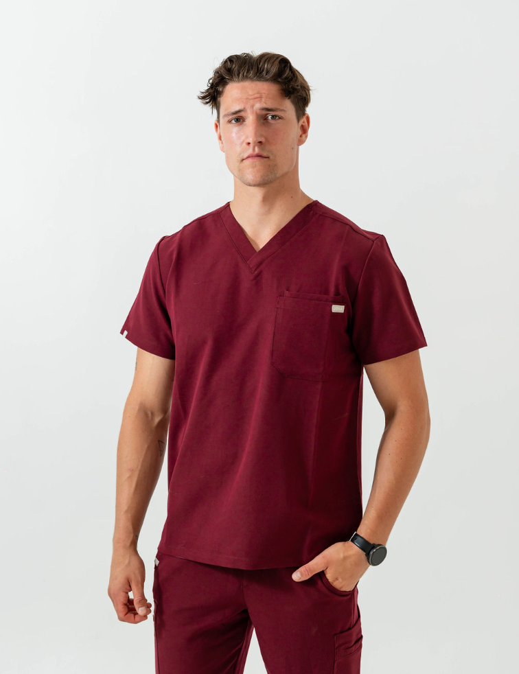 joiia-liam-scrub-top-burgundy-male-canada.png