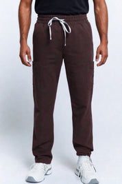 Luca Straight Scrub Pants - Espresso
