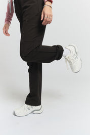 Lulu Straight Leg Scrub Pants - Black