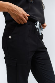 Pantalon d'uniforme médical Lydia - Noir