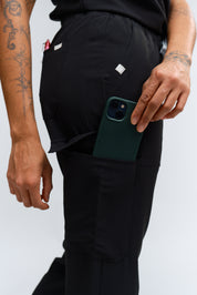 Pantalon d'uniforme médical Lydia - Noir