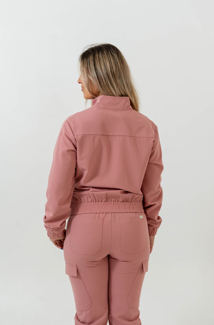 Pantalon d’uniforme médical Lydia - Bois de rose