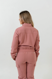 Pantalon d’uniforme médical Lydia - Bois de rose