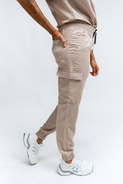 Pantalon d'uniforme médical Lydia - Grès