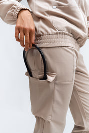 Pantalon d'uniforme médical Lydia - Grès