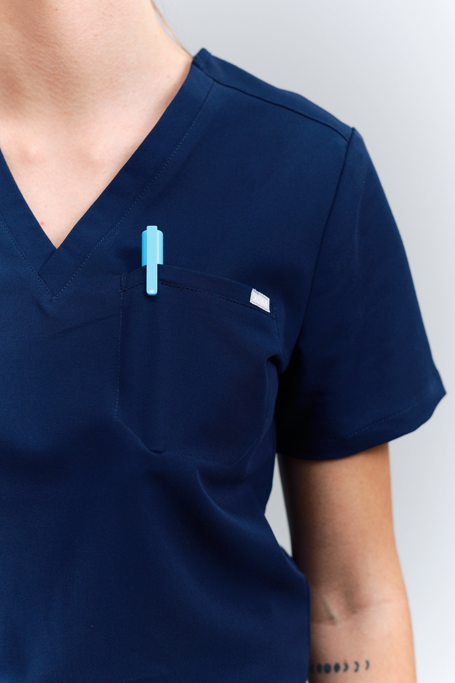 Olivia Hauts d'uniforme médical - Marine