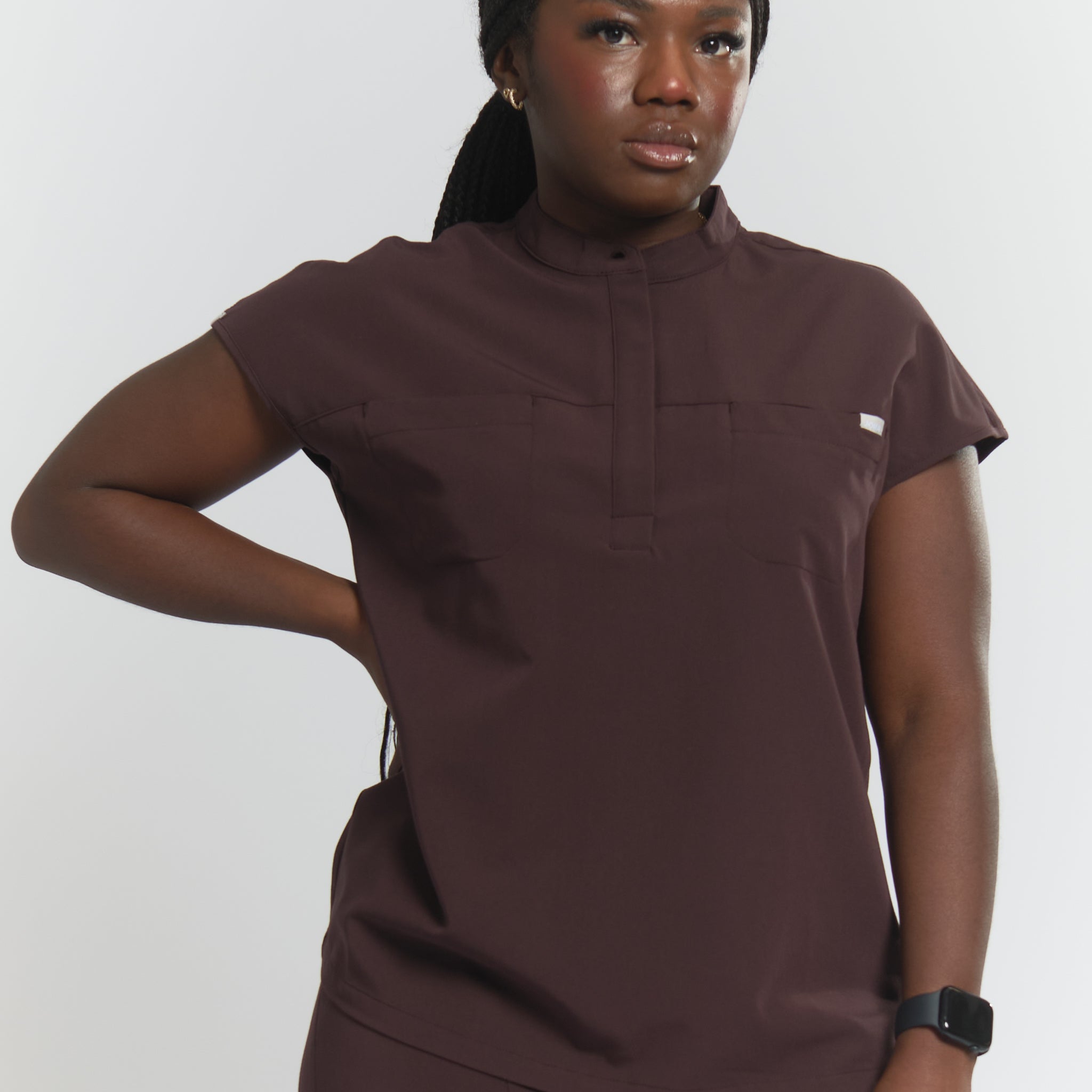 joiia-ophelia-cap-sleeve-scrub-top-espresso-brown-female-canada.jpg