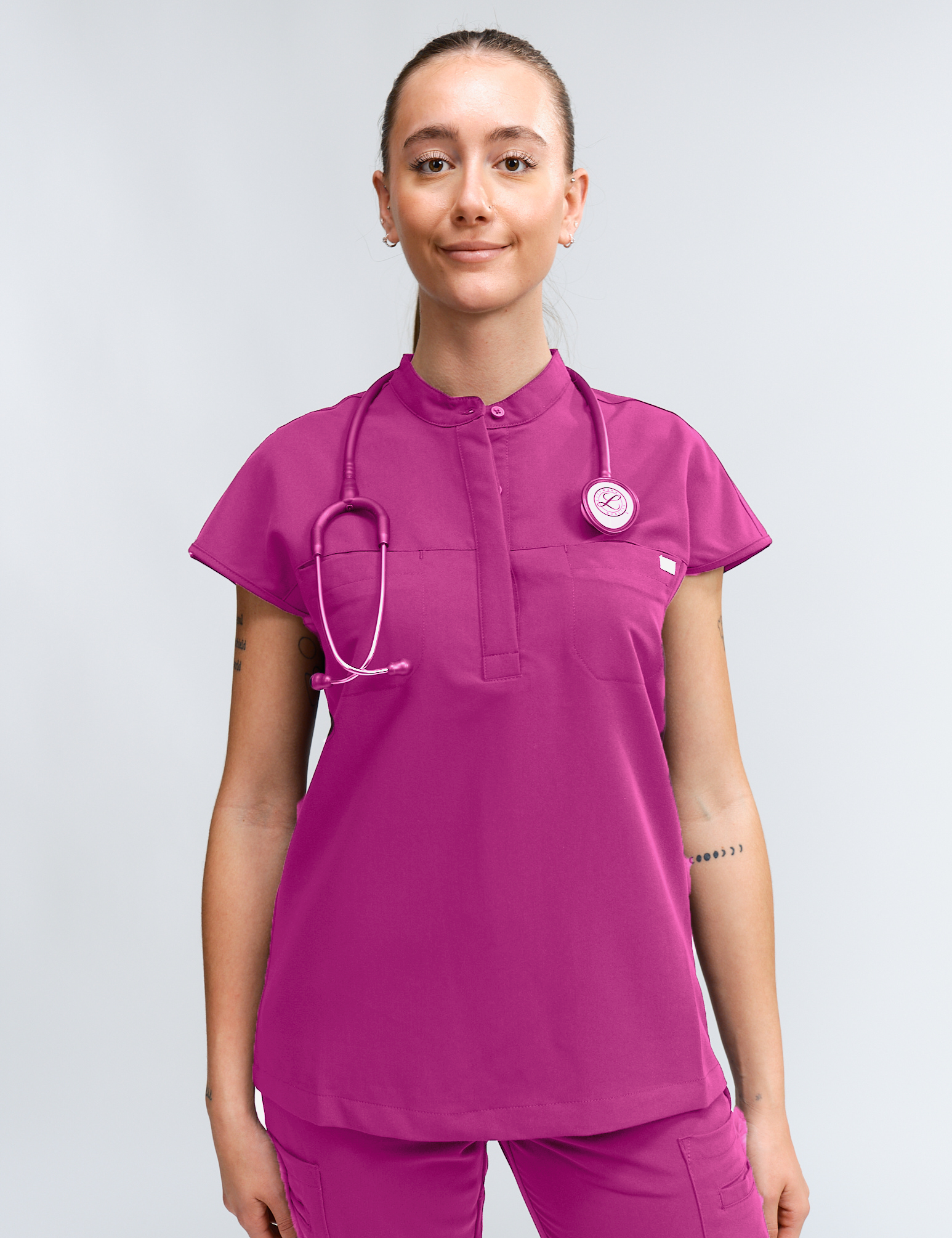 joiia-ophelia-cap-sleeve-scrub-top-fuchsia-pink-female-canada.png