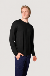 Sam Longsleeve Underscrub - Black