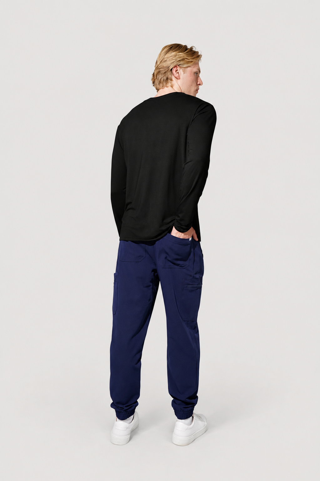 Sam Longsleeve Underscrub - Black