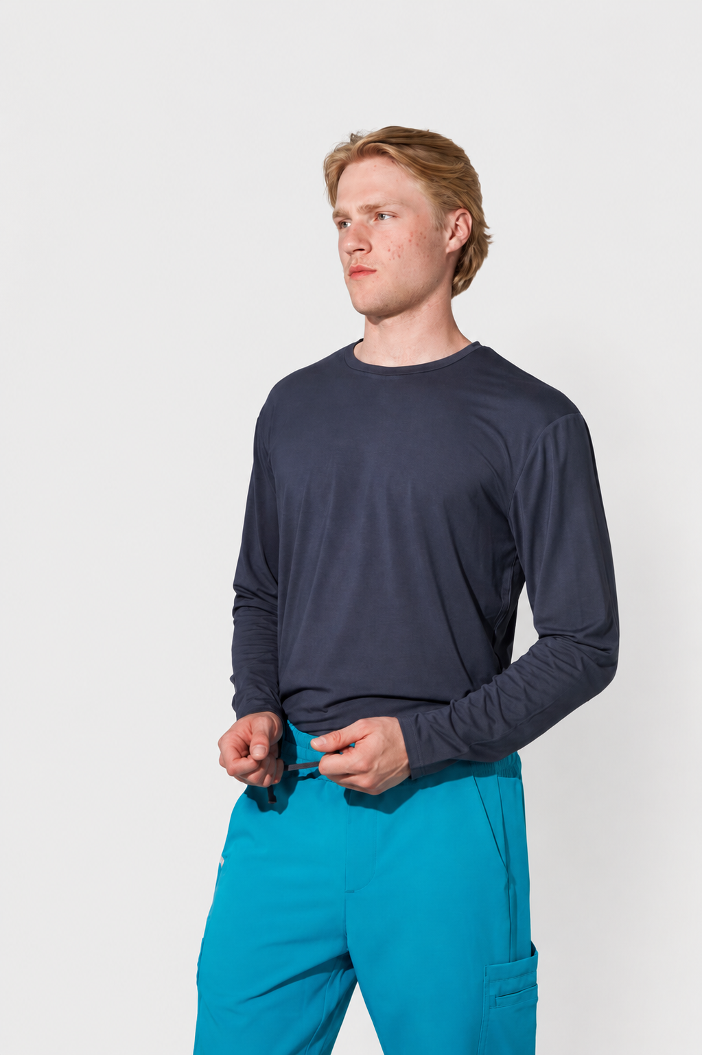 Sam Longsleeve Underscrub - Pewter