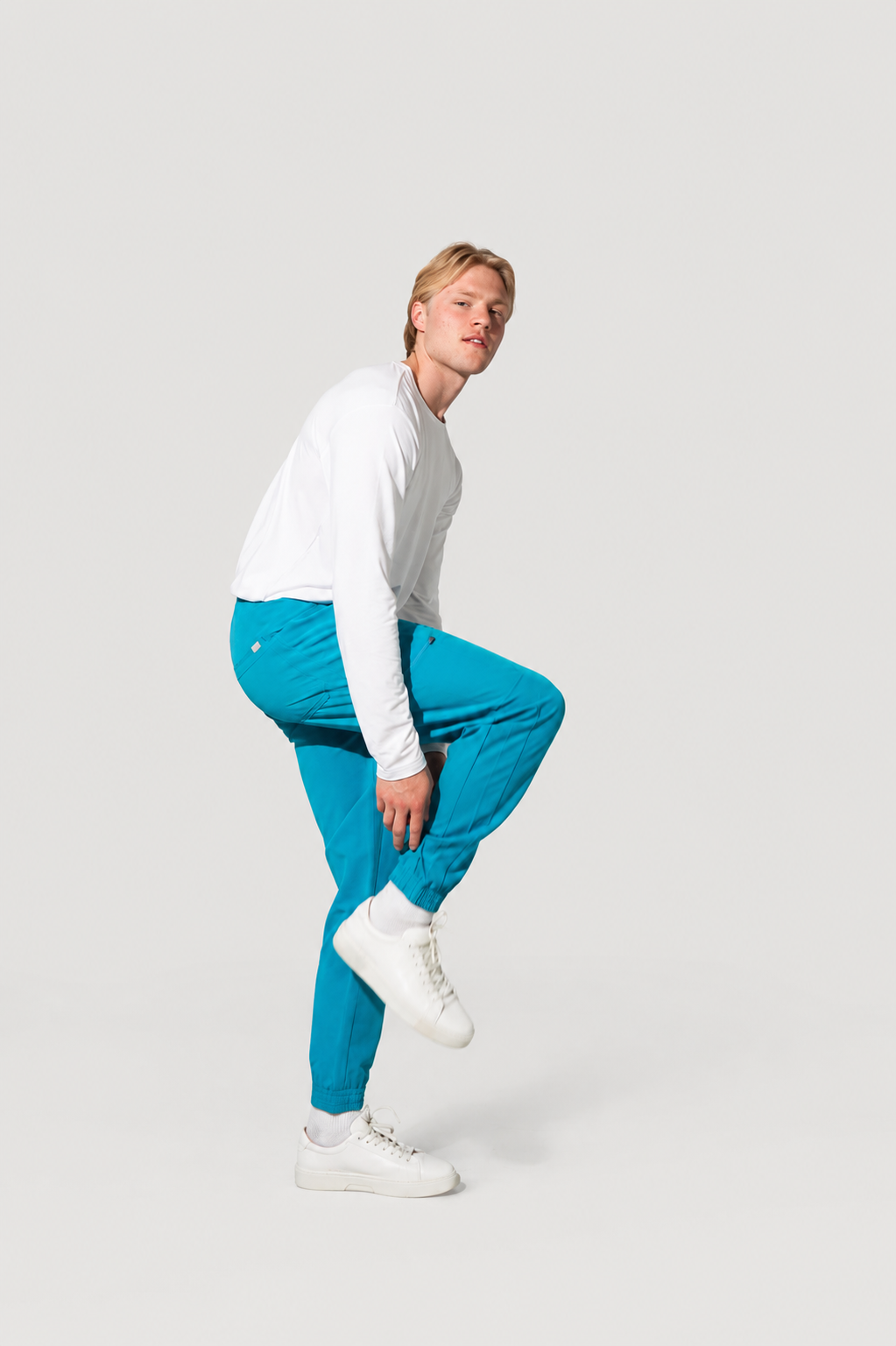 Sam Longsleeve Underscrub - White