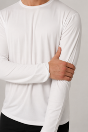 Sam Longsleeve Underscrub - White