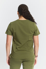 Victoria Hauts d'uniforme médical - Vert mousse