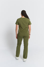 Victoria Hauts d'uniforme médical - Vert mousse